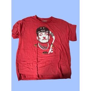 Billy Murray x Chicago Blackhawks NHL Hockey Chive T-Shirt Red • 3XL